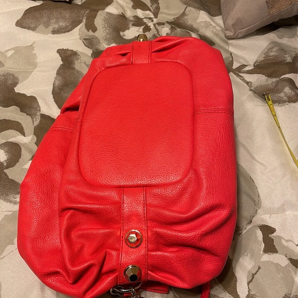 Just Fab Orange leather bag - Picture 4 of 4